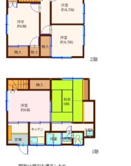 北九州市若松区修多羅（戸建） 間取り図